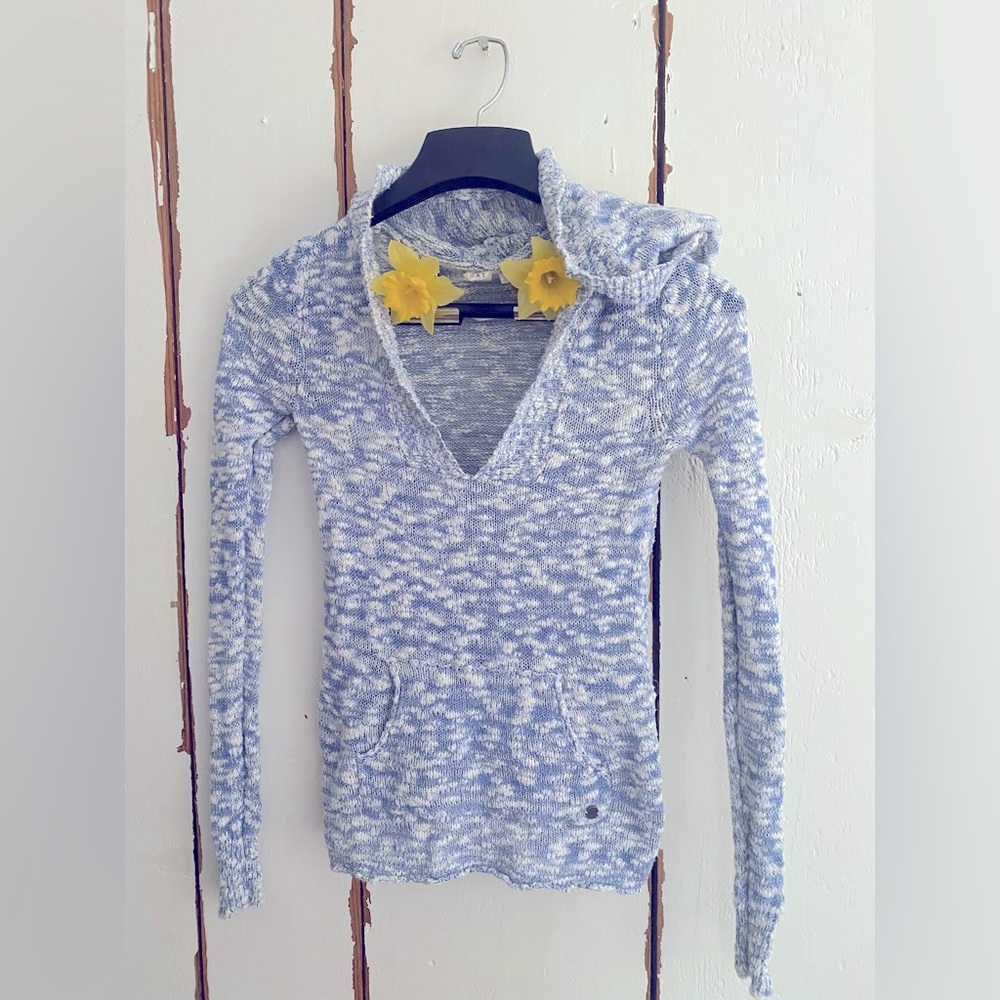 Roxy Lightweight Knit Spring Hoodie Size small